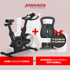 Horizon Kettlebell + 3.0SC Indoor Cycle