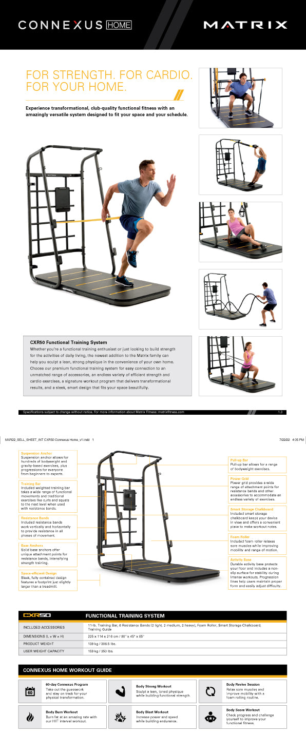 Matrix CXR50 Connexus Advanced