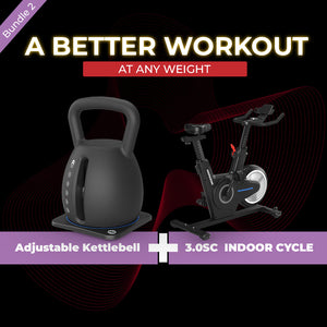 Horizon Kettlebell + 3.0SC Indoor Cycle