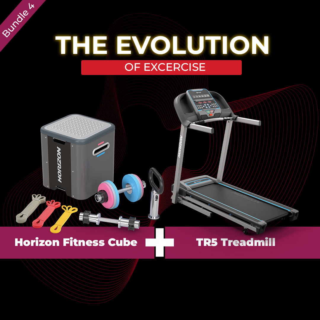 TR5 Treadmill + Horizon Cube